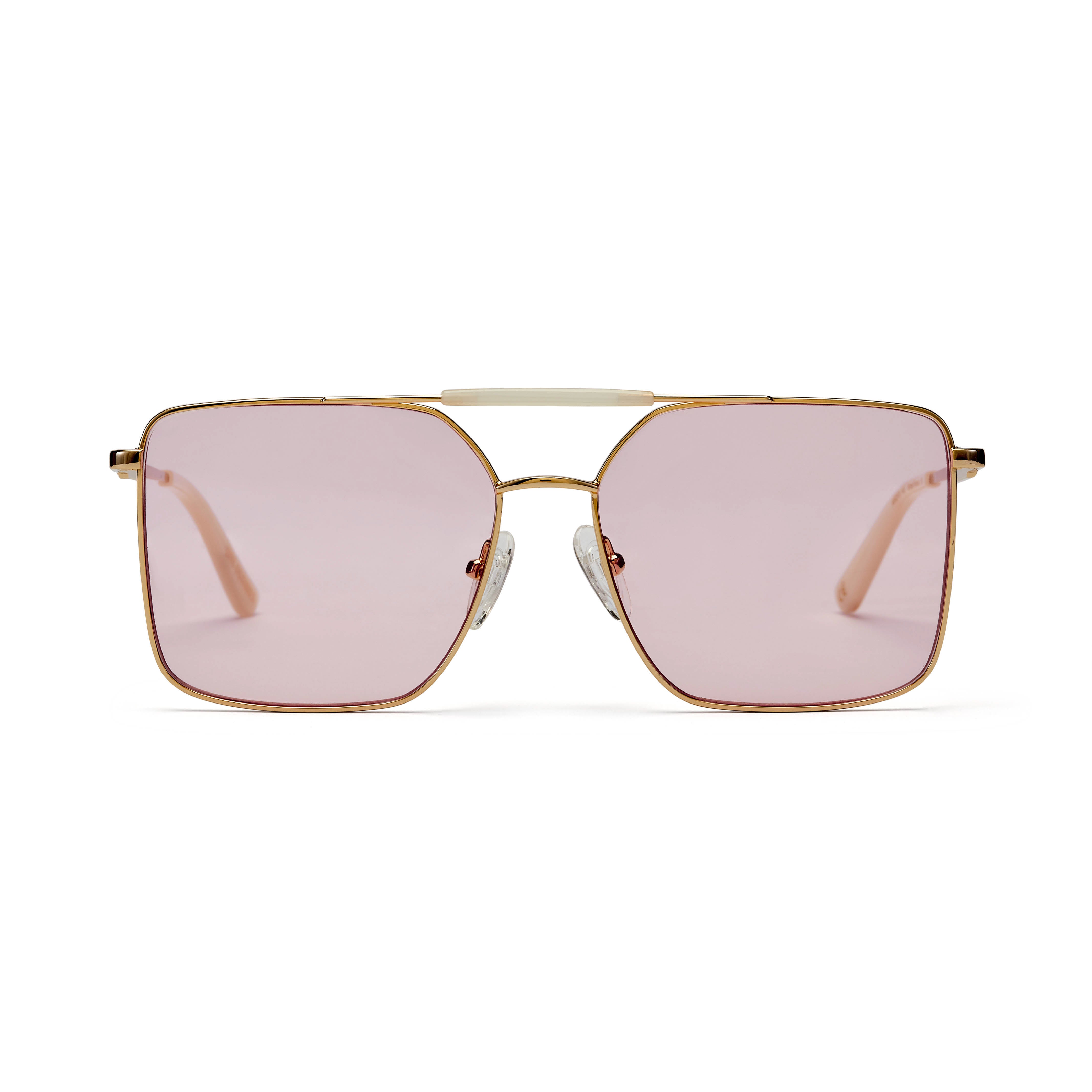 Hot pink frame aviator sunglasses online